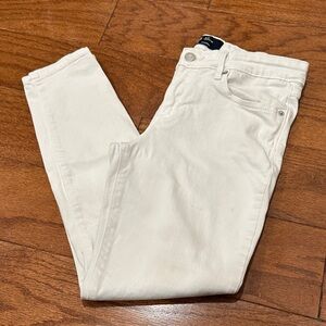 Gap denim Optic White leggings